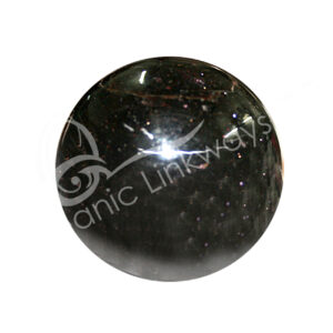 SPHERE - TOURMALINE, BLACK 1.5-3"