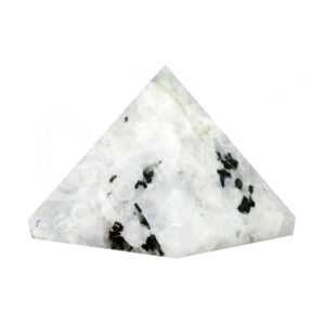 Polished Smooth Rainbow Moonstone Pyramid