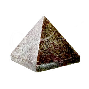 Polished Ruby with Kyanite Pyramid