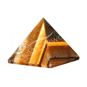 Polished Smooth Tiger Eye Pyramid