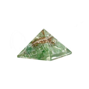 Green Aventurine in Orgone Pyramid