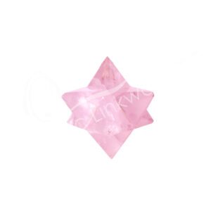 (CLOSE OUT) MERKABA - ROSE QUARTZ 1-2"