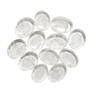 Crystal Quartz Worry Stones
