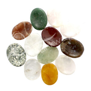Mixed Agate Worry Stones