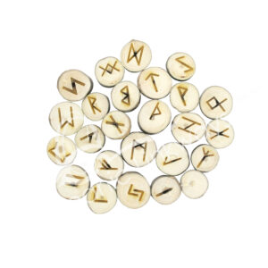 RUNE SET - WOOD, POPLAR 20-30 MM