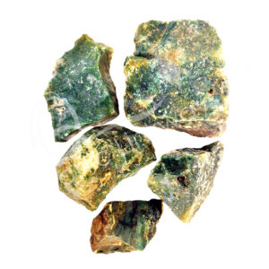 Rough Green Moss Agate