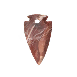 Jasper Arrowhead with 2 mm Hole Pack of 100