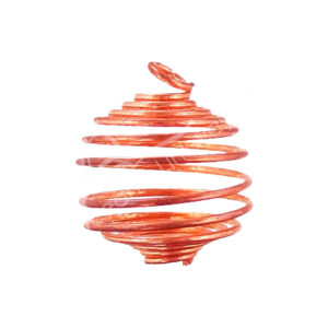 Copper Plated Cage Spring Pendant (Pack of 24)