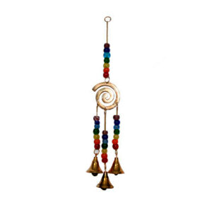 Chakra Spiral Hanging Bells