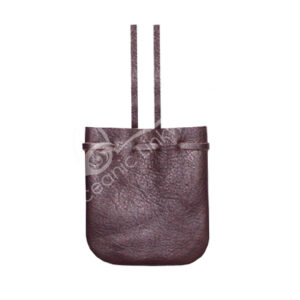 Brown Soft Leather Bag with Strap (Pack of 3)