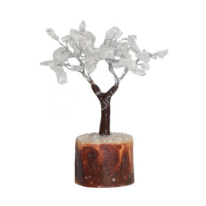 Crystal Quartz Gem Tree (60 Beads)