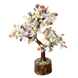 GEM TREE 10.5-11" - MIXED STONES 500 BEADS