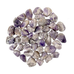 Chevron Amethyst EX Tumbled Stones