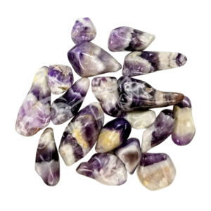 Chevron Amethyst A Tumbled Stones