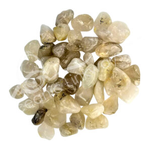 Rutilated Quartz B Tumbled Stones