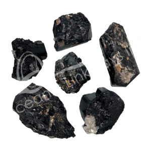 Rough Brazilian Black Tourmaline