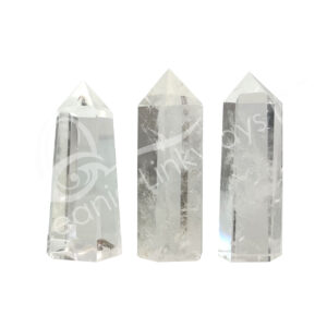 Polished Crystal Quartz A Obelisk 6 Sides