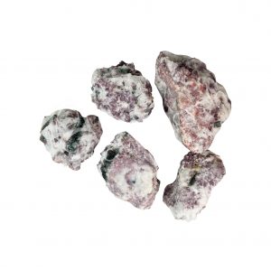 Rough Pink Tourmaline AA with Quartz