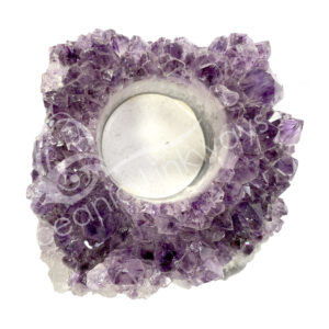 Amethyst A Druse Tealight Holder