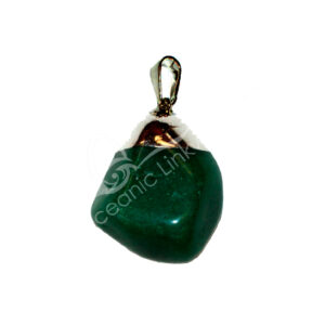 Green Aventurine Tumbled Stone Pendant