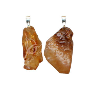 Rough Amber Pendant
