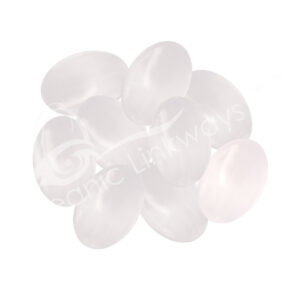 Selenite Worry Stones