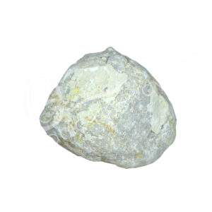 Uncracked White Calcite Geode