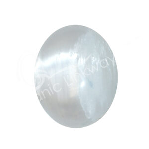 Polished Selenite Palm Stone
