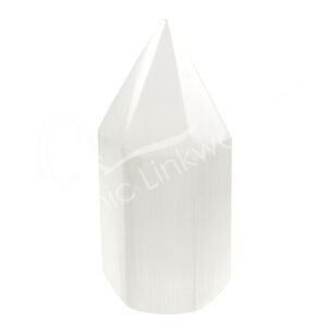 Polished Selenite 6 Sides Obelisk