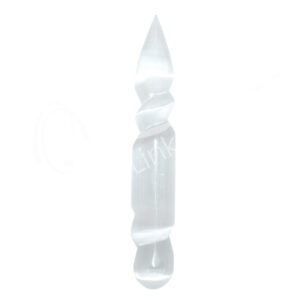 MASSAGER - SELENITE DOUBLE TWIST