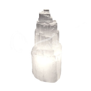 Selenite Iceberg Lamp no Cord
