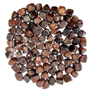 Red Tiger Eye Tumbled Stones