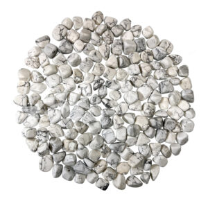 White Howlite Tumbled Stones