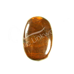 Polished Desert Sunset Jasper Palm Stone