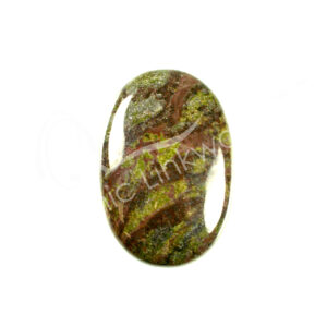 Polished Dragonblood Jasper Palm Stone