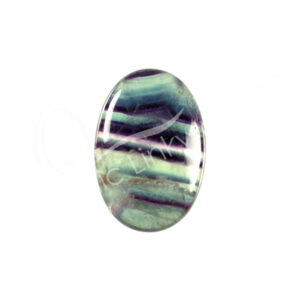 Polished Fluorite Palm Stone