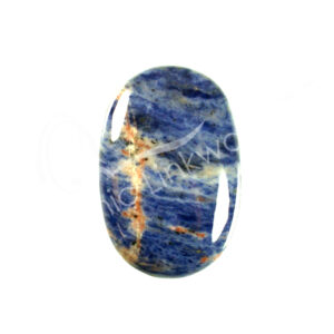 Polished Sodalite Palm Stone