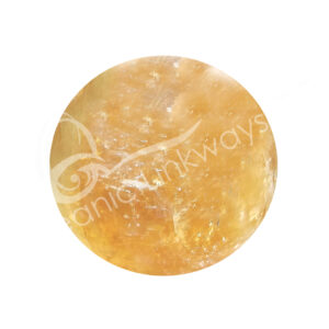 Polished Yellow Calcite Sphere