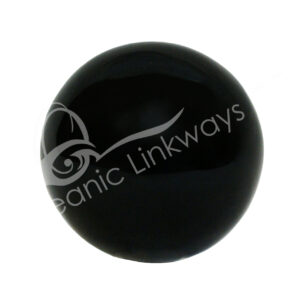 Polished Smooth Black Obsidian Sphere
