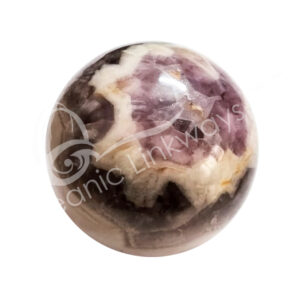Chevron Amethyst Sphere