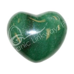 Polished Green Aventurine Heart