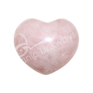 Polished Rose Quartz Heart