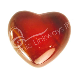 Polished Carnelian Heart