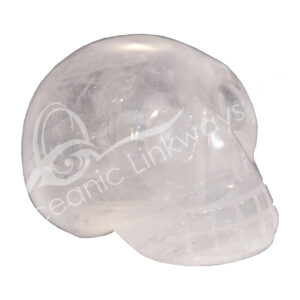 Crystal Quartz 50% Clean Skull