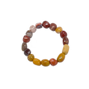 BRACELET - TUMBLED STONES MOOKAITE (12-15 MM) 7-7.5"