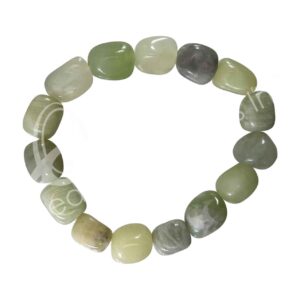 Serpentine Tumbled Stones Bracelet
