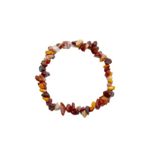 BRACELET - CHIPS MOOKAITE (5-8 MM) 7.5"