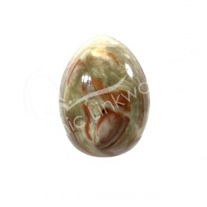 Polished Green Onyx Egg