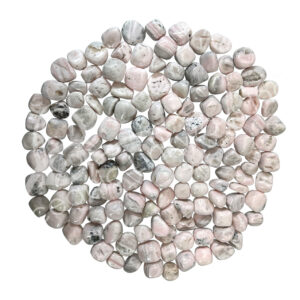 Pink Mangano Calcite Tumbled Stones