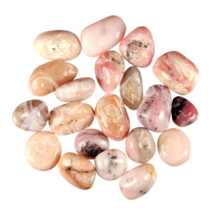 Pink Opal A Tumbled Stones